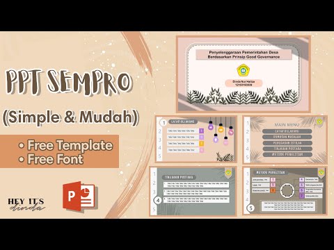 Detail Download Template Ppt Seminar Proposal Gratis Nomer 8