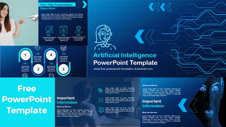 Detail Download Template Ppt Teknologi Free Nomer 17