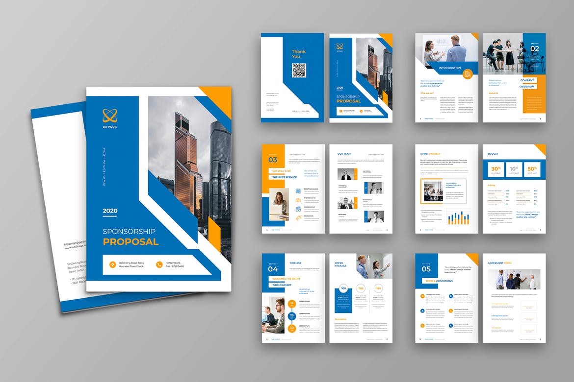 Detail Download Template Proposal Kreatif Gratis Nomer 19