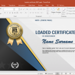 Detail Download Template Sertifikat Ppt Gratis Nomer 4