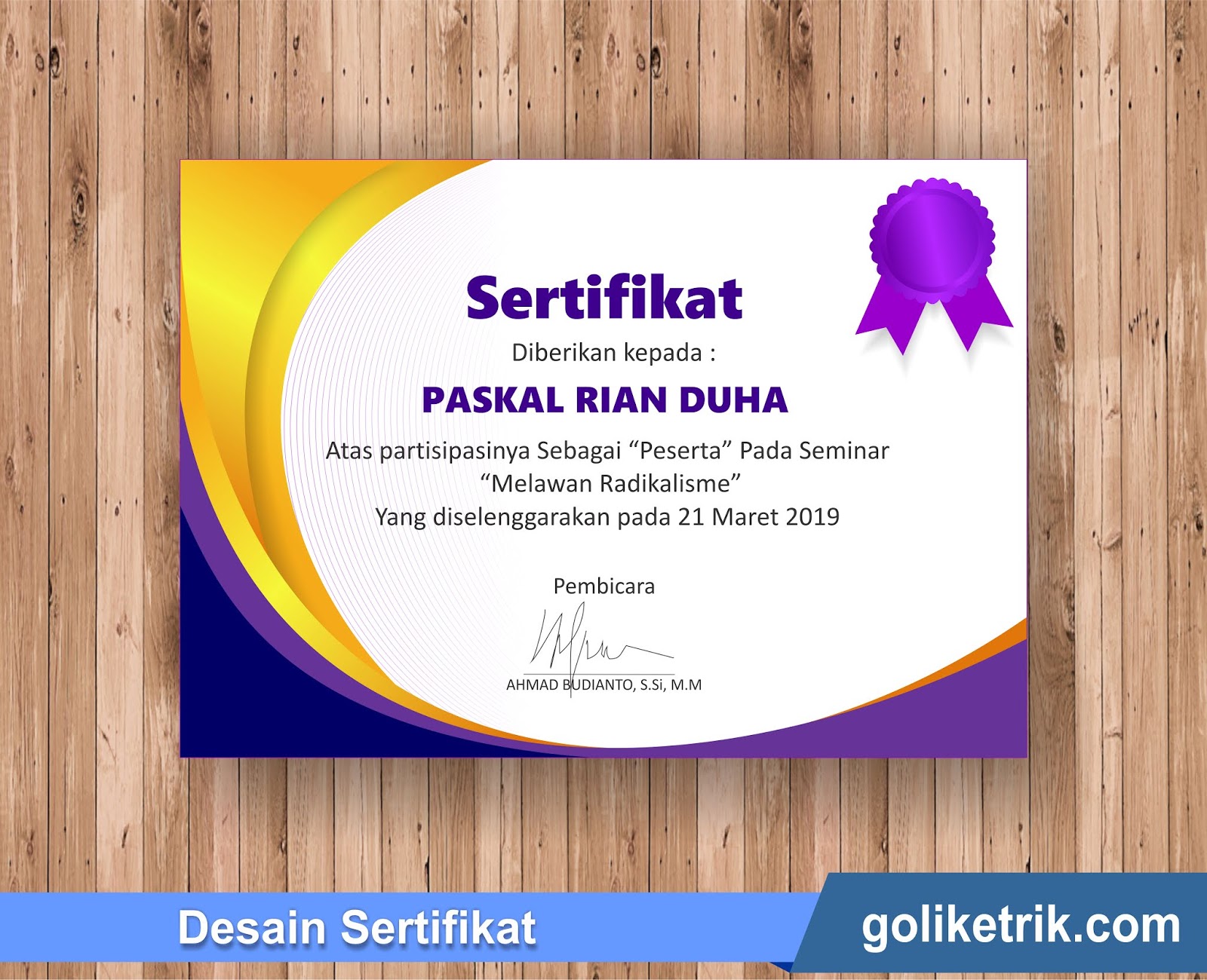 Detail Download Template Sertifikat Word 2007 Nomer 24