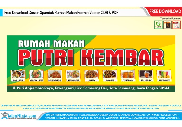 Detail Download Template Spanduk Cdr Nomer 34