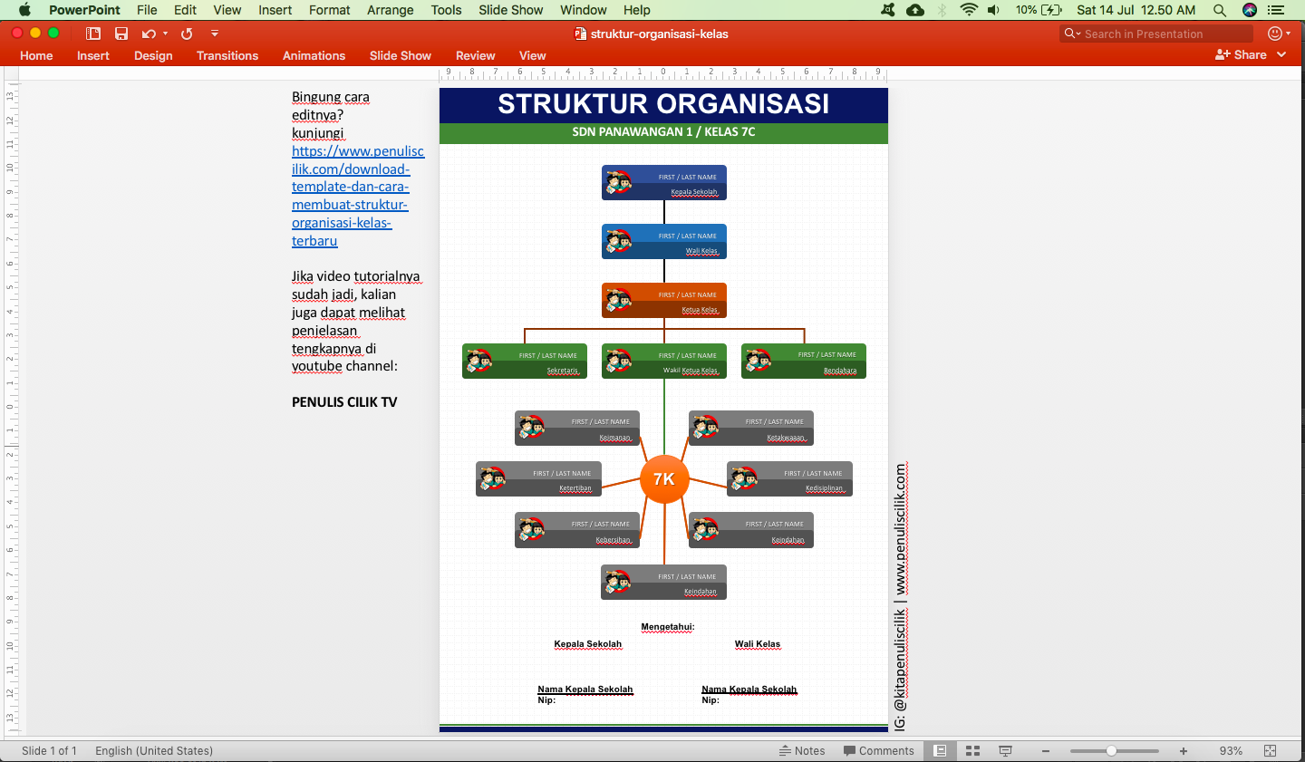 Detail Download Template Struktur Organisasi Nomer 21