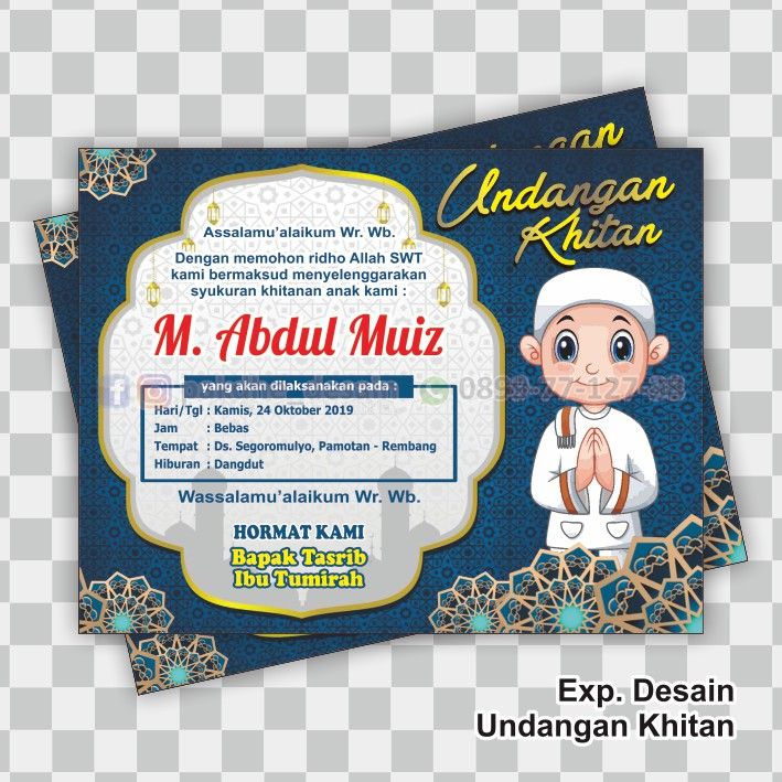 Detail Download Template Undangan Khitanan Nomer 32