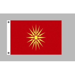 Detail Flagge Nordmazedonien Nomer 11