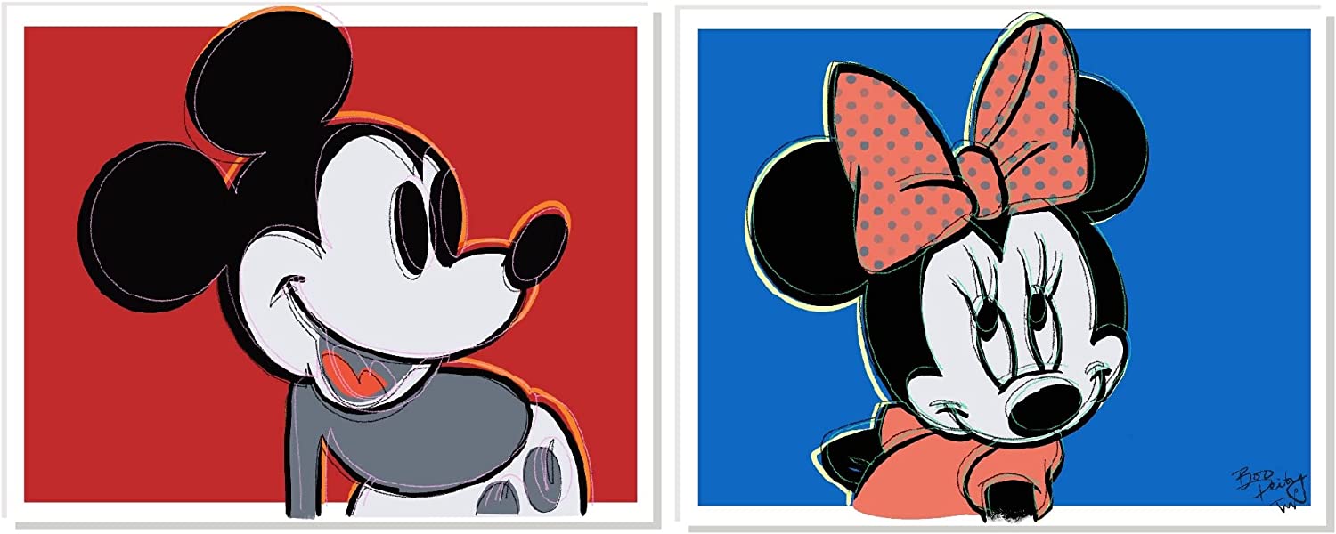 Detail Pop Art Bilder Mickey Mouse Nomer 2