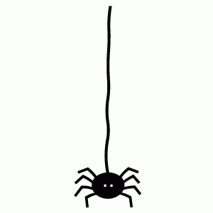 Detail Spinne Schablone Nomer 7