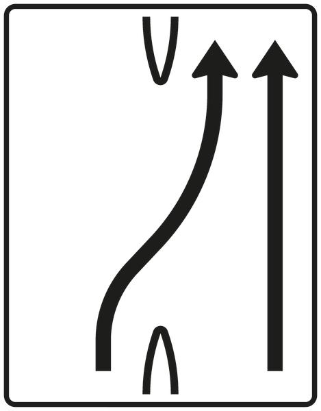 Detail Verkehrszeichen Geradeaus Nomer 21