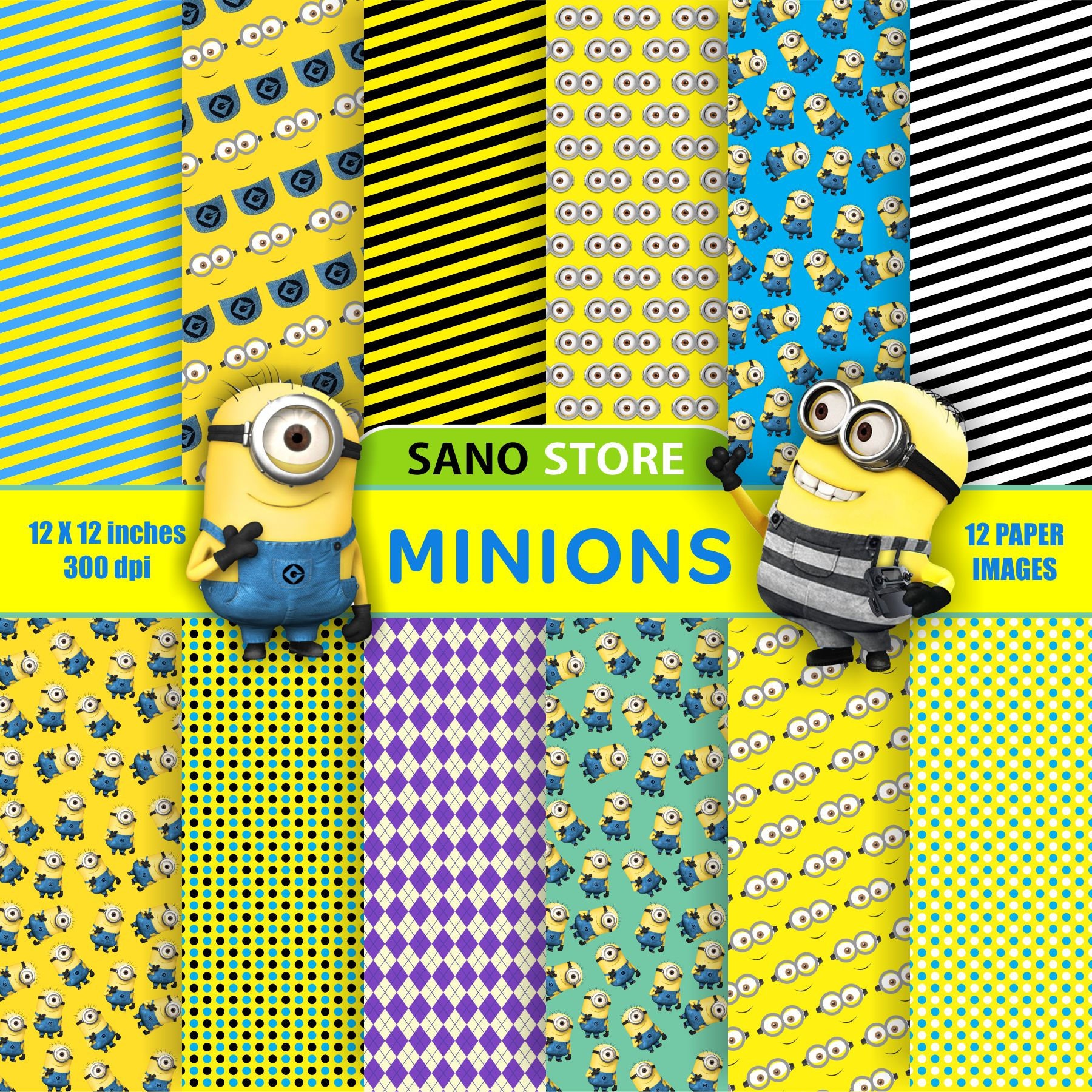 Detail Download Theme Line Minions Nomer 13