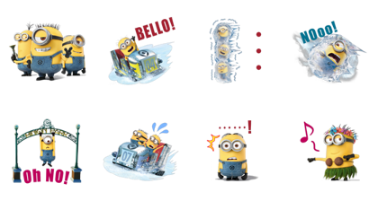 Detail Download Theme Line Minions Nomer 56