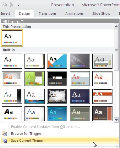 Download Theme Powerpoint 2010 - KibrisPDR