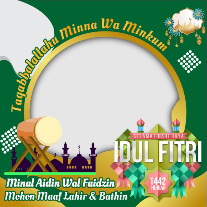 Detail Download Twibbon Idul Fitri 2021 Nomer 7