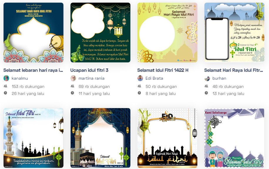 Detail Download Twibbon Idul Fitri 2021 Nomer 8