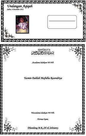 Detail Download Undangan Aqiqah Word Nomer 42