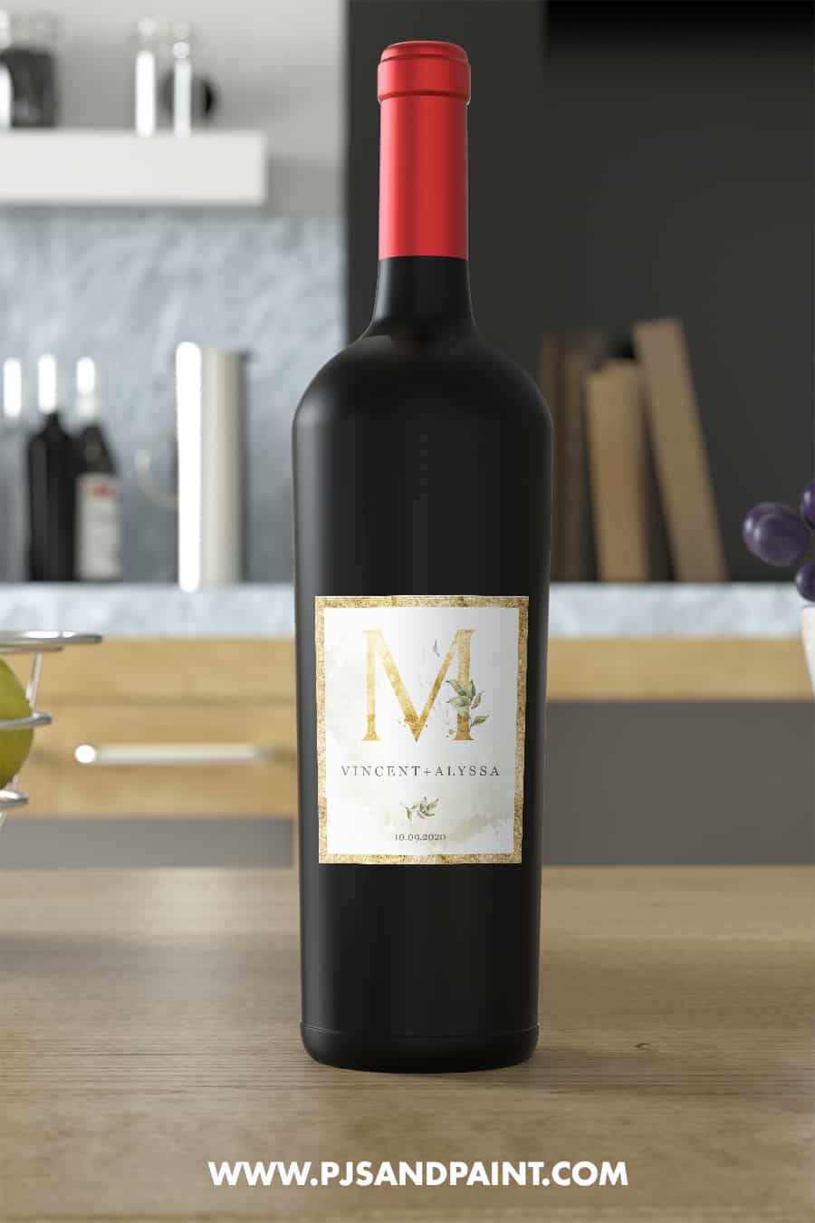 Detail Downloadable Free Wine Bottle Label Template Microsoft Word 
