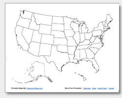 Detail Downloadable Map Of The United States Nomer 11