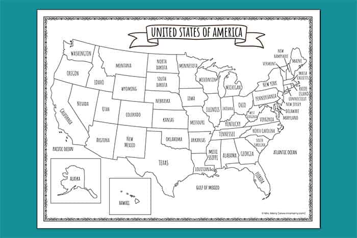 Detail Downloadable Map Of The United States Nomer 35