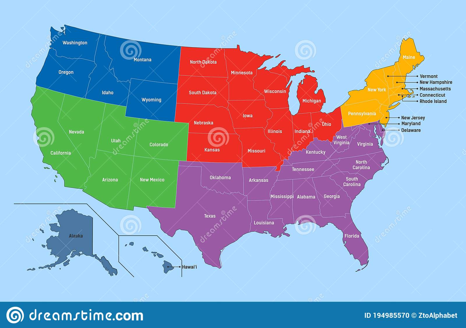 Detail Downloadable Map Of The United States Nomer 41