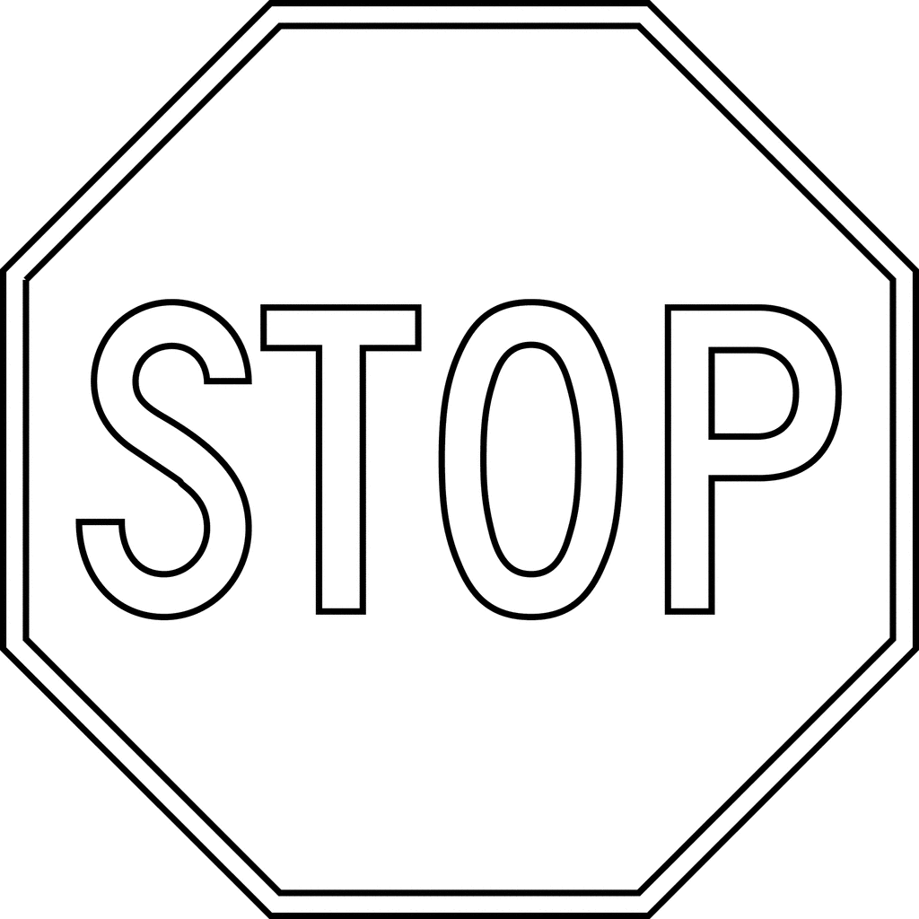 Detail Downloadable Stop Sign Nomer 22