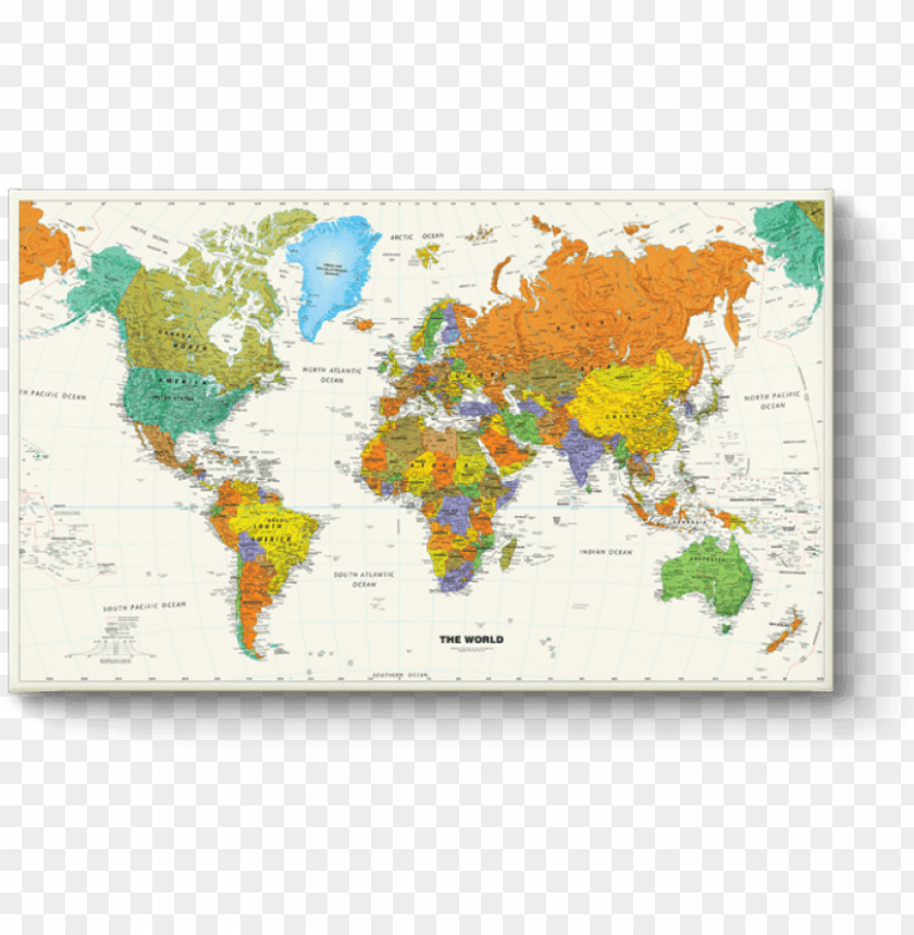 Detail Downloadable World Map Nomer 39