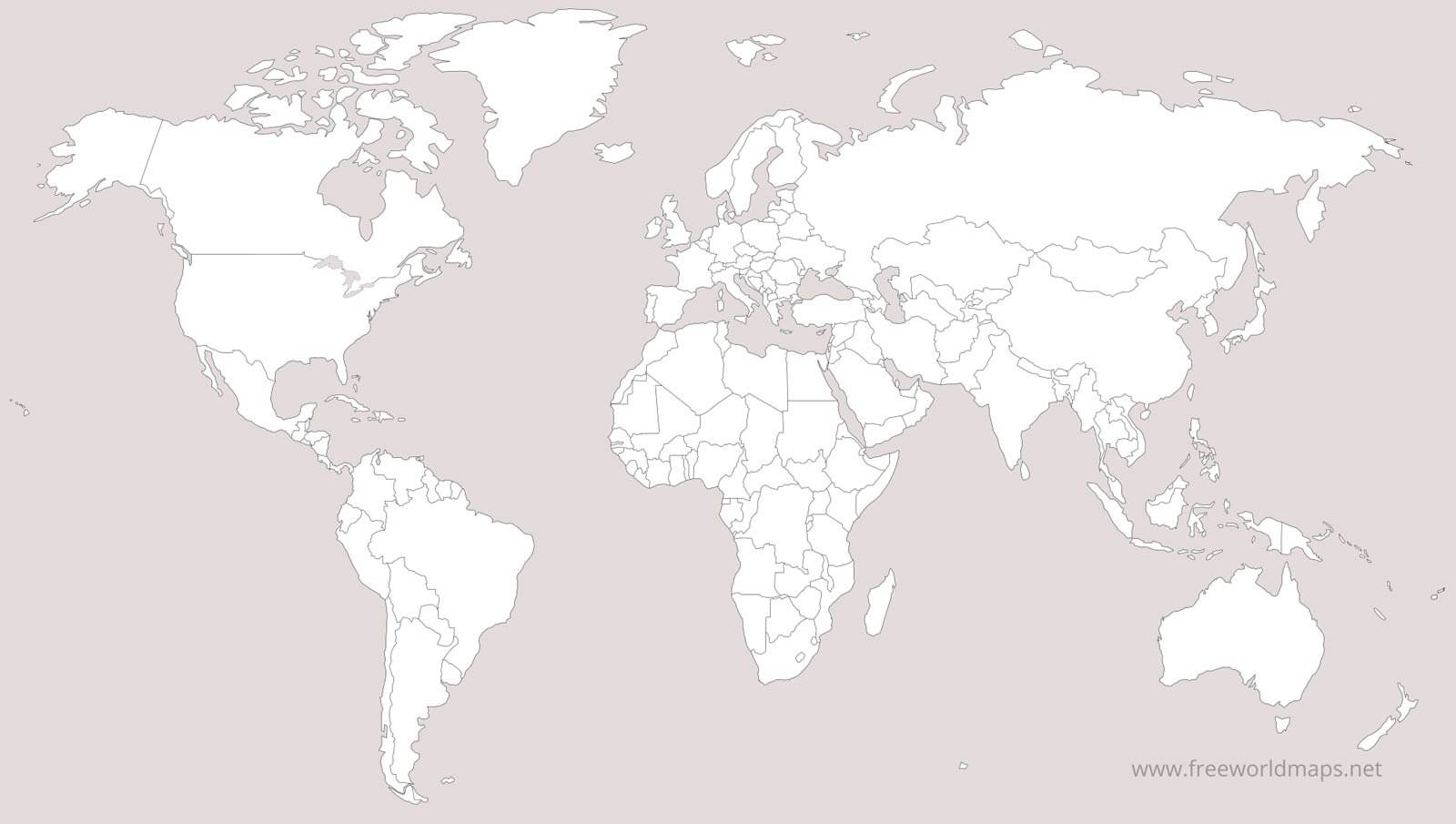 Detail Downloadable World Maps Nomer 7
