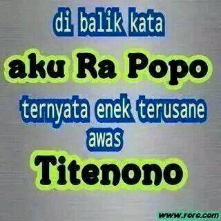 Detail Dp Aku Rapopo Nomer 31