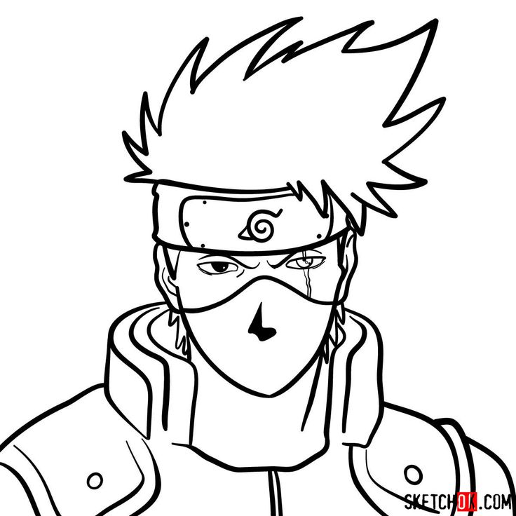 Kakashi Zeichnung - KibrisPDR