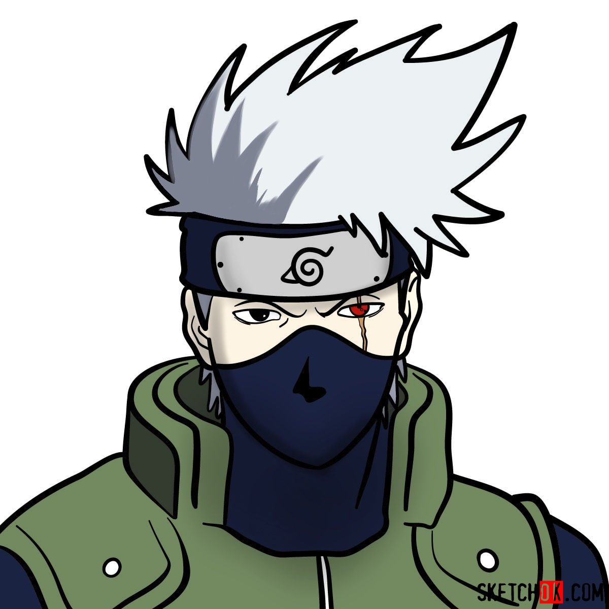 Detail Kakashi Zeichnung Nomer 3