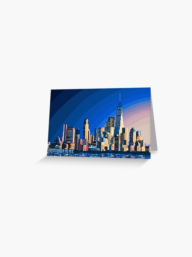 Detail Skyline Nacht New York Nomer 20