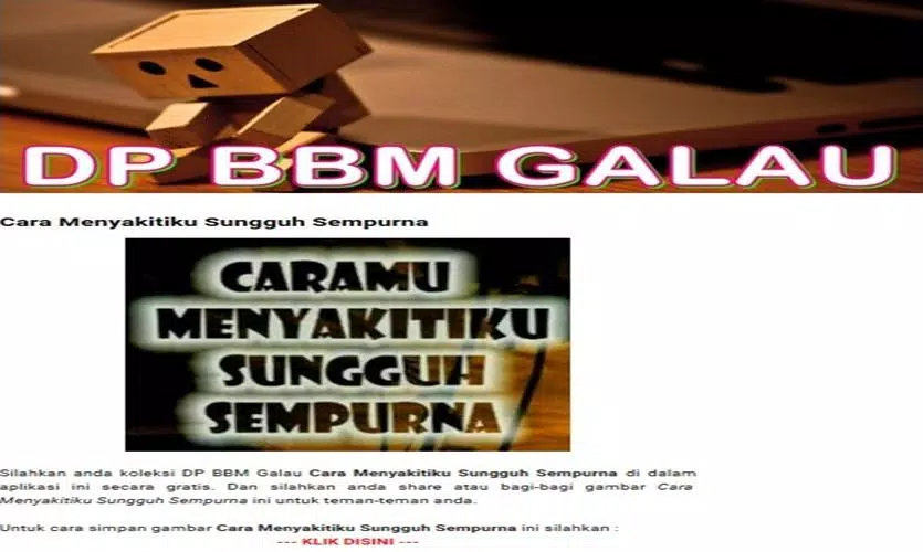 Detail Dp Bbm Galau Terbaru Nomer 30