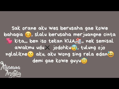 Detail Dp Bbm Jowo Edan Nomer 48