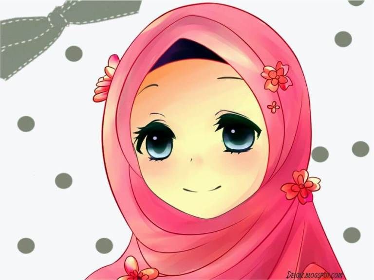 Detail Dp Bbm Kartun Islami Nomer 57