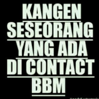 Detail Dp Bbm Lagi Kangen Nomer 23