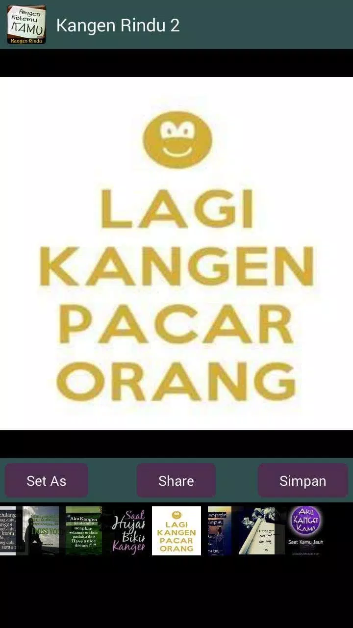 Detail Dp Bbm Lagi Kangen Nomer 46