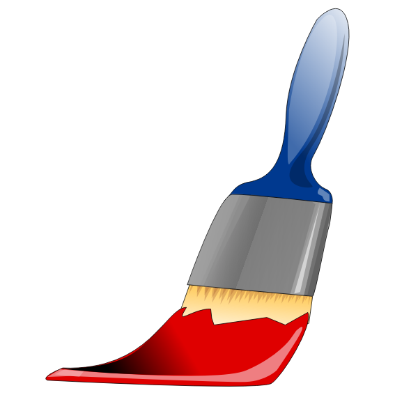 Detail Paint Brush Vector Free Nomer 20