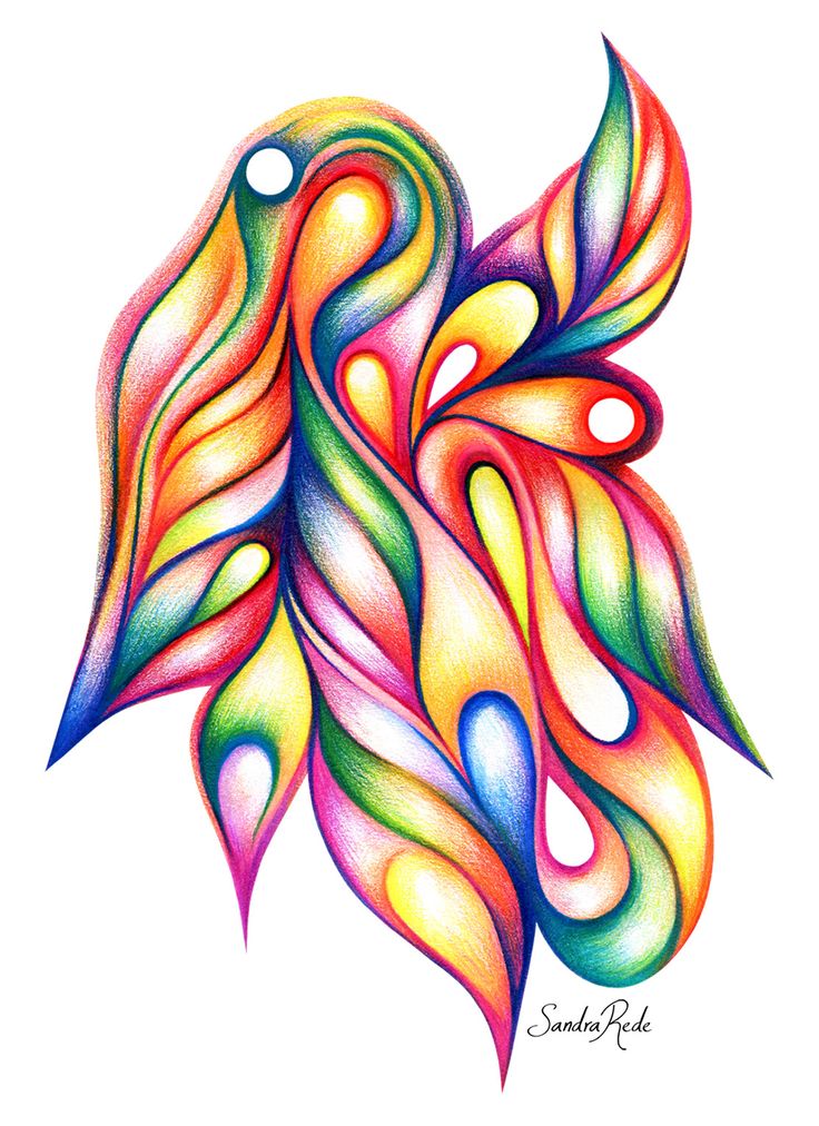 Detail Pencil Drawings Abstract Art Nomer 4