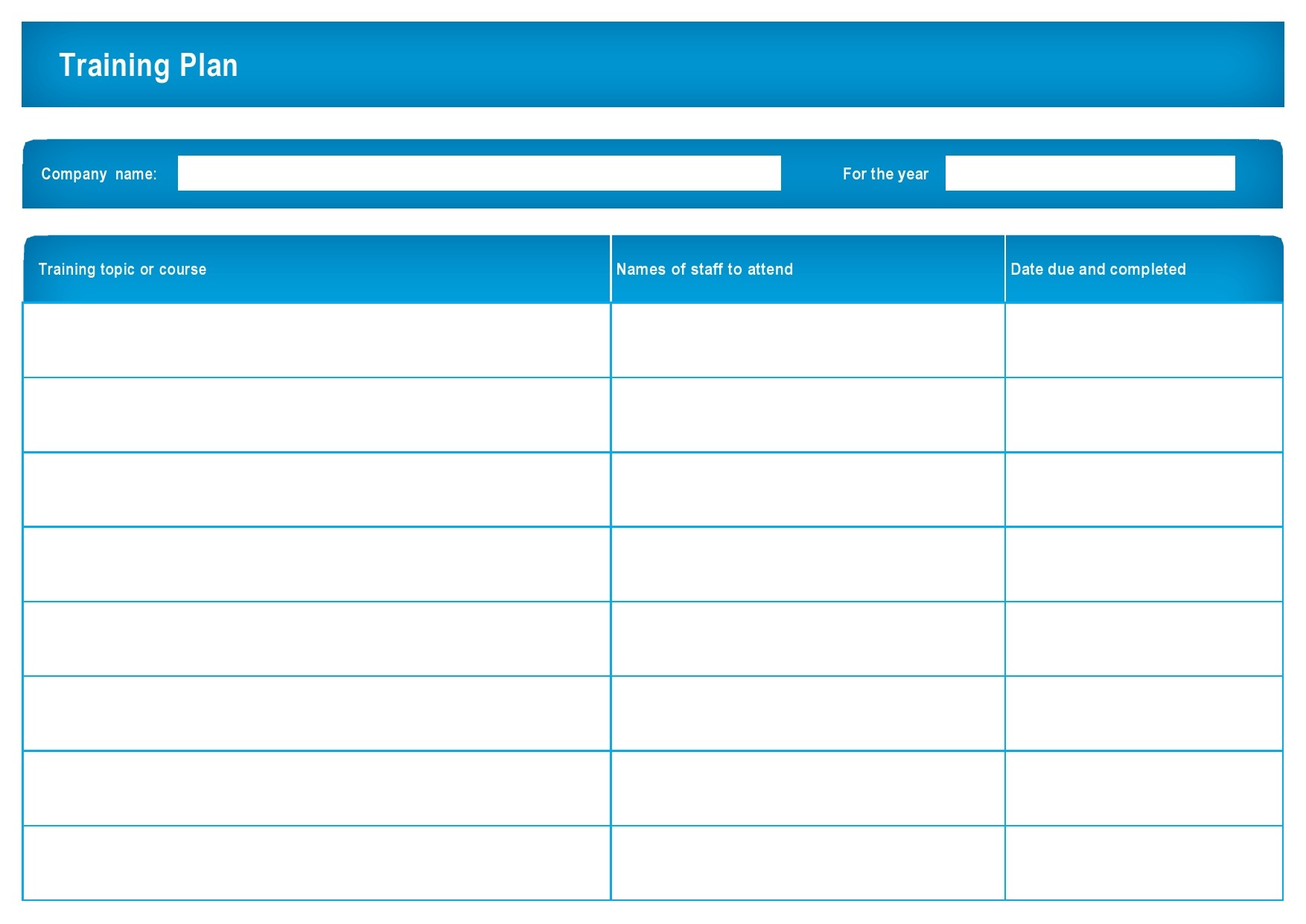 Detail Trainingsplan Vorlage Excel Nomer 2