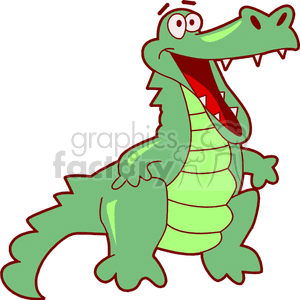 Detail Cartoon Alligator Clipart Nomer 13