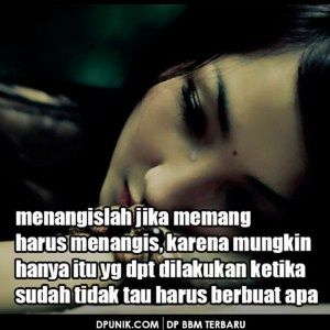 Detail Dp Bbm Orang Menangis Nomer 2