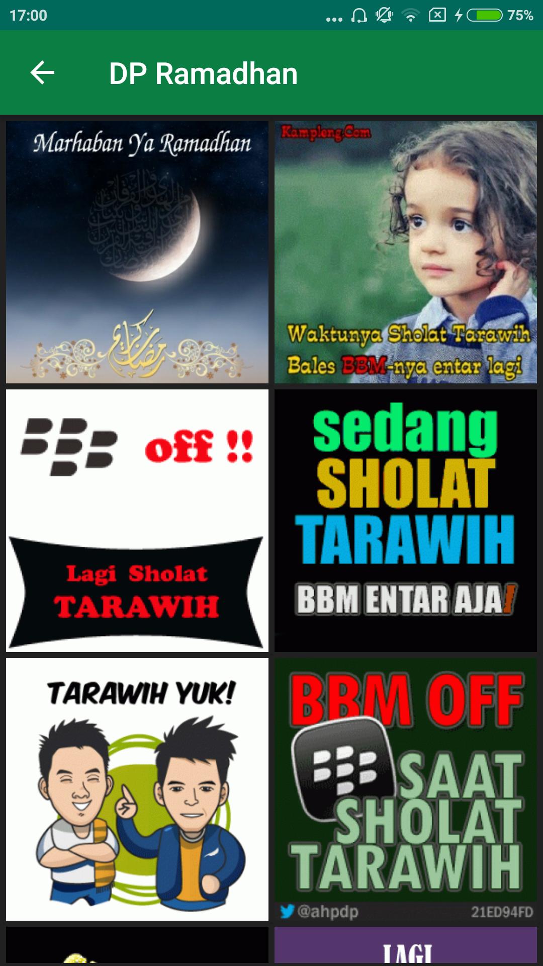 Detail Dp Bbm Sholat Tarawih Nomer 53