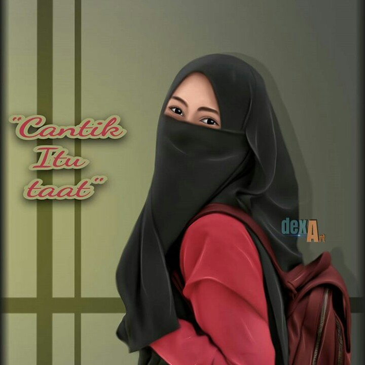 Detail Dp Bbm Wanita Bercadar Nomer 14