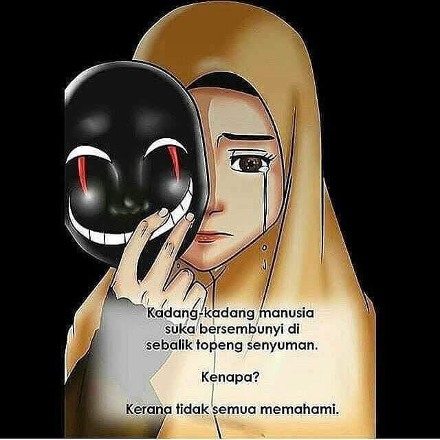 Detail Dp Bbm Wanita Berhijab Menangis Nomer 10