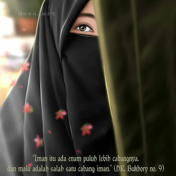 Detail Dp Bbm Wanita Muslimah Nomer 8