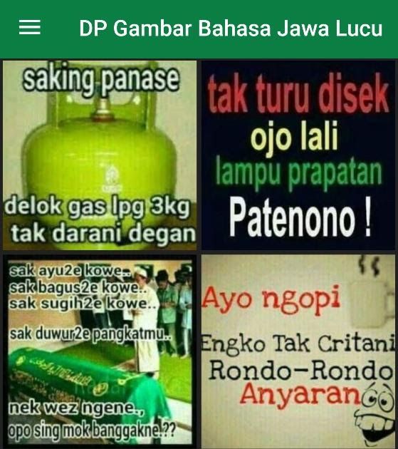 Detail Dp Boso Jowo Lucu Nomer 46