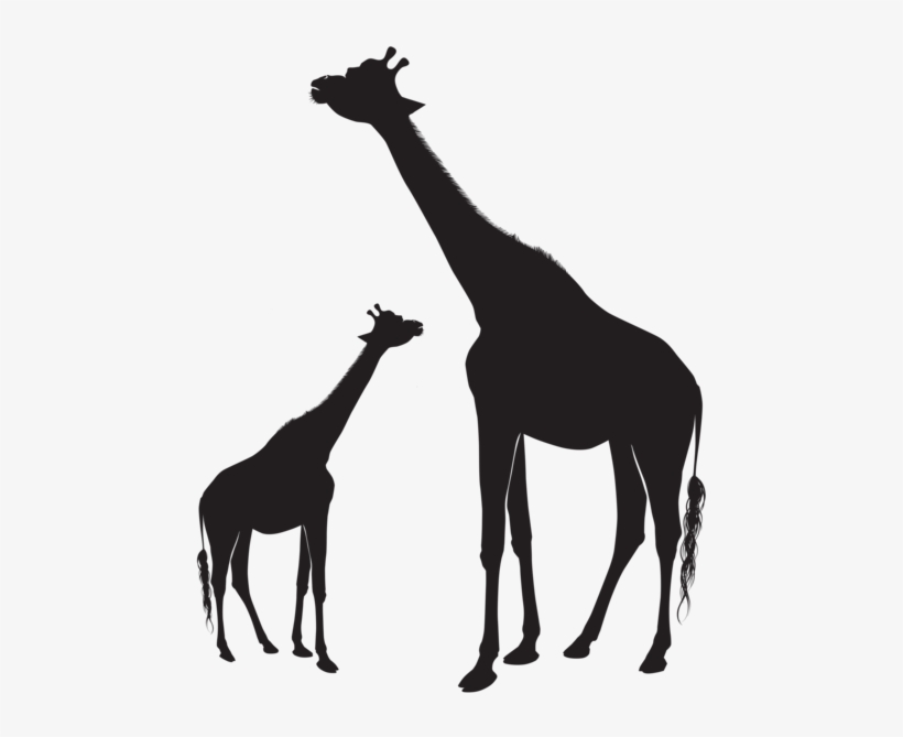 Detail Giraffe Silhouette Clipart Nomer 12