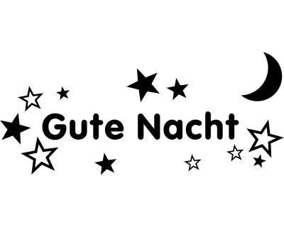Detail Gute Nacht Schriftzug Nomer 4