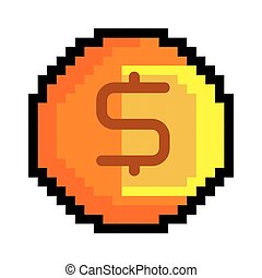 Detail Pixels Figuren Orange Nomer 17