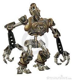Detail Steampunk Golem Nomer 4