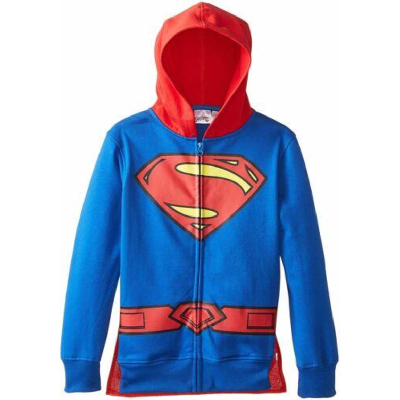 Detail Superman Hoodie With Cape Nomer 3