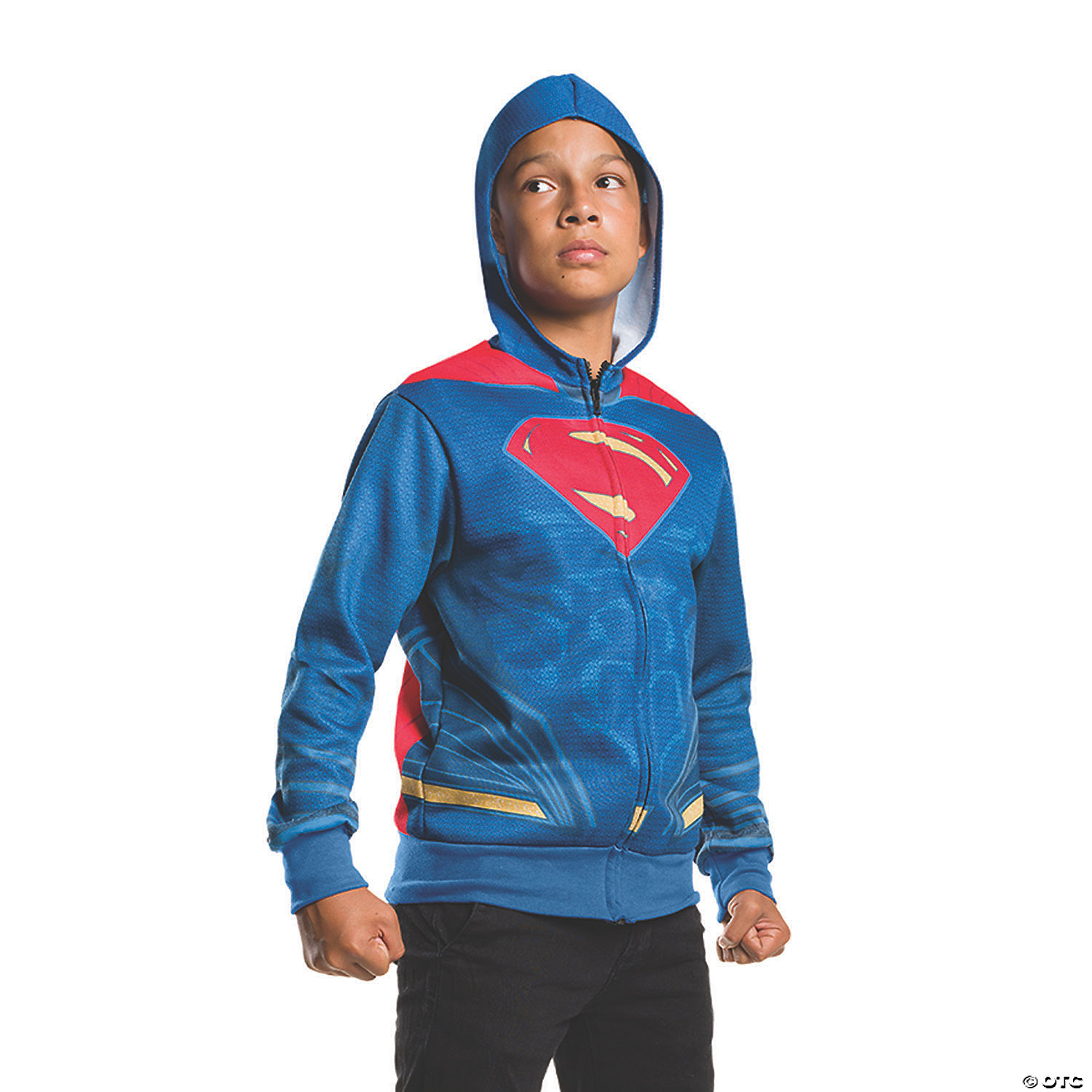 Detail Superman Hoodie With Cape Nomer 7